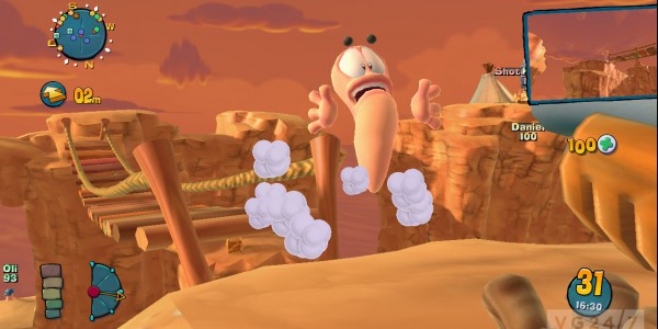 Worms Ultimate Mayhem Flying
