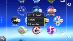 PlayStation Vita update v2.10 Adds Folders